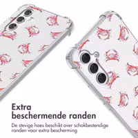 imoshion Design hoesje met koord Samsung Galaxy A54 (5G) - Crab Watercolor