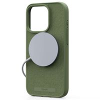 Njorð Collections Suède Comfort+ Case MagSafe iPhone 15 Pro - Olive