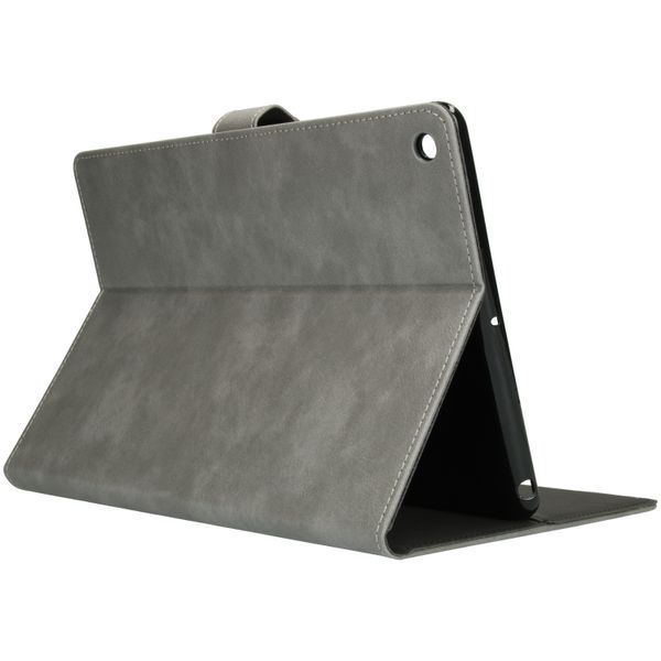 imoshion Luxe Tablethoes iPad 7 (2019) / iPad 8 (2020) / iPad 9 (2021) 10.2 inch - Grijs