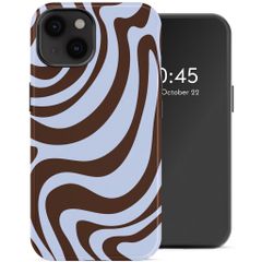 Selencia Vivid Case with MagSafe Apple iPhone 14 - Dream Swirl Chocolate