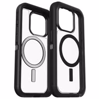 OtterBox Defender Rugged Backcover met MagSafe Apple iPhone 15 Pro - Transparant / Zwart