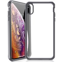 Itskins Hybrid MKII Backcover iPhone Xs / X - Zwart / Transparant