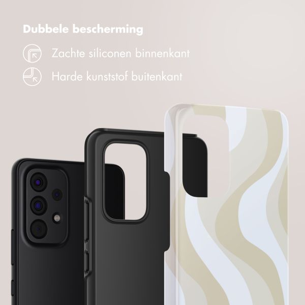 Selencia Vivid Backcover Samsung Galaxy A53 - Desert Waves Beige