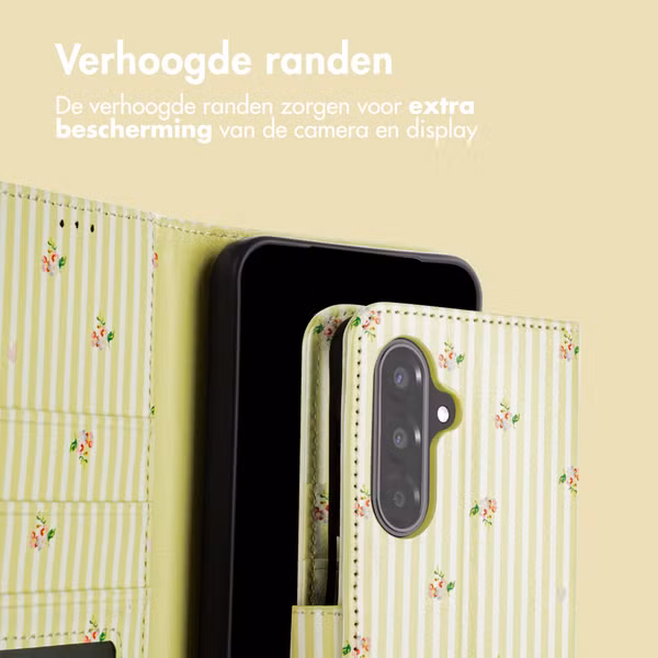 imoshion Design Bookcase Samsung Galaxy A57 (5G) - Garden Stripes