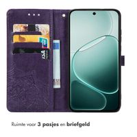 imoshion Mandala Bookcase Oppo A6 Pro (5G) - Paars