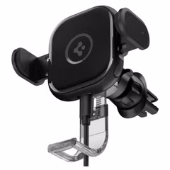 Spigen OneTap Telefoonhouder – Ventilatierooster – Draadloos opladen – Universeel – Zwart 