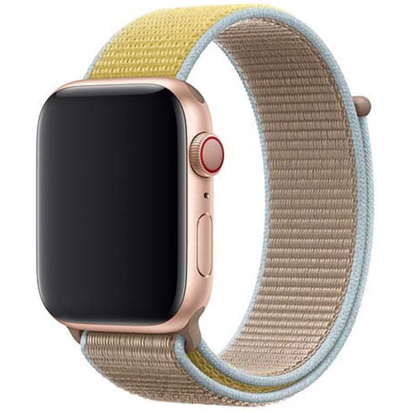 Apple Sport Loop Band Apple Watch Series 1-10 / SE / Ultra (2) - 42/44/45/46/49 mm - Geel