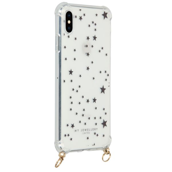 My Jewellery Design Softcase Koordhoesje iPhone Xs / X - Stars