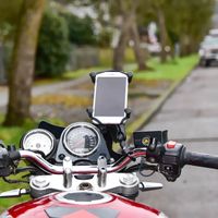 RAM Mounts X-Grip® U-Bolt telefoonhouder fiets/motor/scooter - Universeel - Groot - Zwart