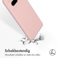 Accezz Liquid Silicone Backcover Google Pixel 7 - Roze