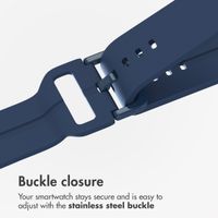 imoshion Silicone strap Samsung Galaxy Watch 4 / 5 / 6 / 7 / FE (20 mm) - Dark Blue