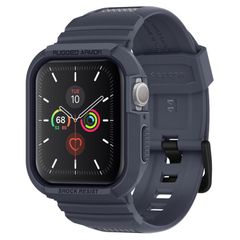 Spigen Rugged Armor™ Pro Case Apple Watch 44 mm / 45 mm - Donkerblauw