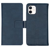 imoshion Luxe Bookcase Apple iPhone 12 Mini - Donkerblauw