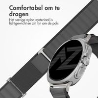 Accezz Nylon Alpine bandje Samsung Galaxy Watch Ultra 2 (2026) / Ultra (2024/2025) - Dark Grey