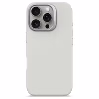 Decoded Silicone Backcover MagSafe Apple iPhone 16 Pro - Stone Grey