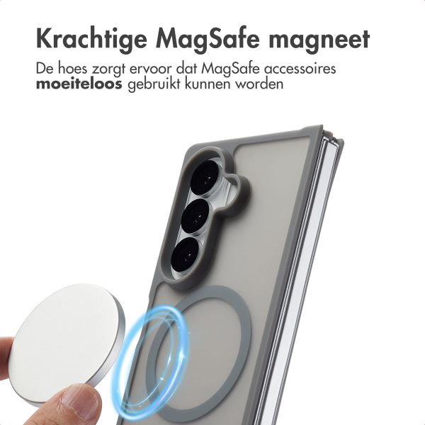 imoshion Color Guard Backcover met MagSafe Samsung Galaxy Fold 7 - Grijs