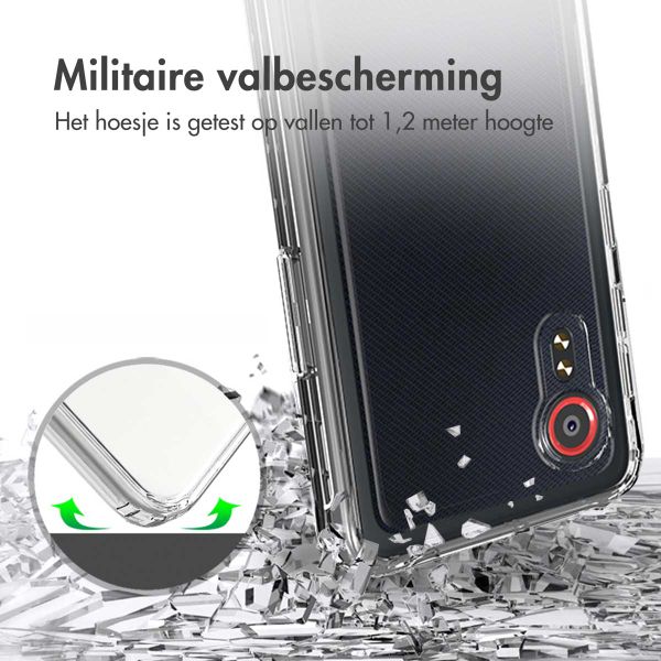 Accezz Xtreme Impact Backcover Samsung Galaxy Xcover 5 - Transparant