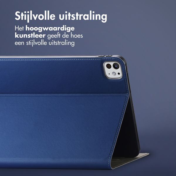 Accezz Classic Tablet Case Apple iPad Pro 11 (2025) M5 / (2024) M4 - Donkerblauw