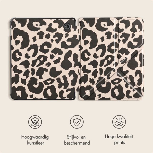 imoshion Design Vouwbare Bookcase Kobo Libra Colour - Leopard