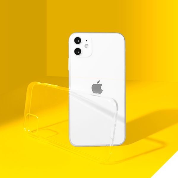 Accezz Clear Backcover iPhone Xr - Transparant