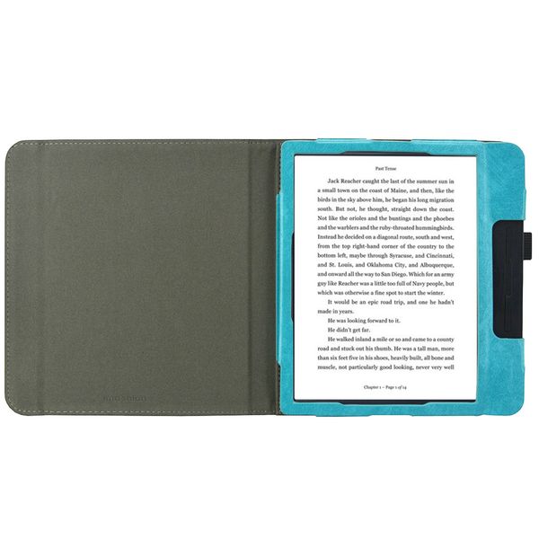 imoshion Luxe Effen Bookcase Kobo Forma - Turquoise