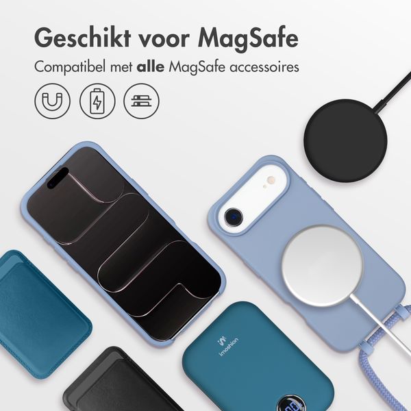 imoshion Color Backcover met afneembaar koord met MagSafe Apple iPhone Air - Ash Blue