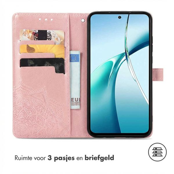 imoshion Mandala Bookcase Oppo Find X8 Pro - Rosé Goud