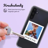 Gepersonaliseerd hoesje met polaroid Samsung Galaxy A15 - Transparant