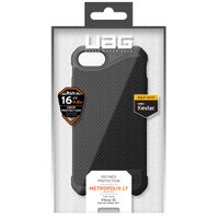 UAG Metropolis LT Backcover iPhone SE (2022 / 2020) / 8 / 7 / 6(s) - Zwart