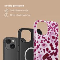 Selencia Vivid Back Cover with MagSafe Apple iPhone 14 - Cosmic Orchid
