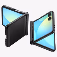 Spigen Tough Armor Pro Backcover MagFit Samsung Galaxy Z Flip 7 - Zwart