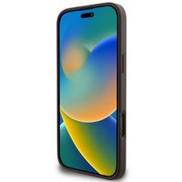 Guess 4G Metal Logo Backcover Apple iPhone 16 Pro Max - Bruin