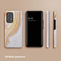 Selencia Vivid Tough Backcover Samsung Galaxy A53 - Chic Marble Gold