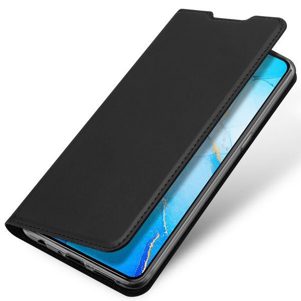 Dux Ducis Slim Softcase Bookcase Oppo Find X2 Lite - Zwart