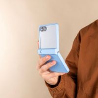 imoshion Color Backcover met Stand Samsung Galaxy Z Flip 8 - Lichtblauw