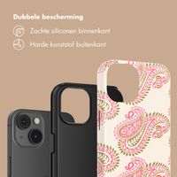 Selencia Vivid Backcover Apple iPhone 14 - Paisley Blush