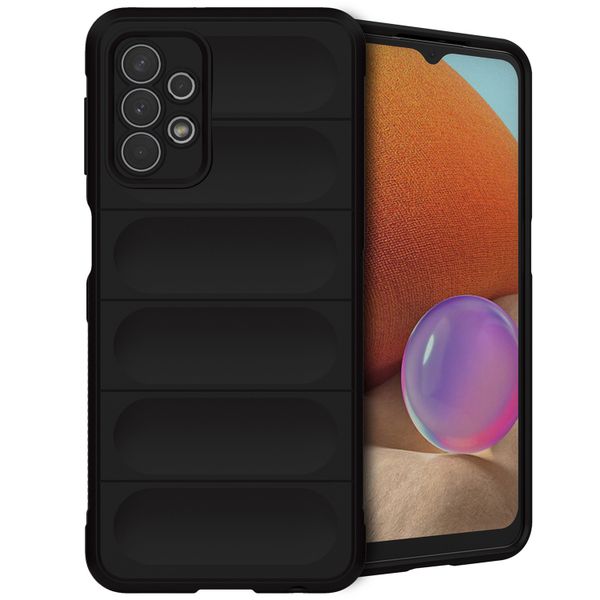 imoshion EasyGrip Backcover Samsung Galaxy A32 (5G) - Zwart