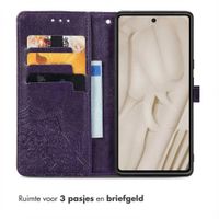 imoshion Mandala Bookcase Google Pixel 7a - Paars