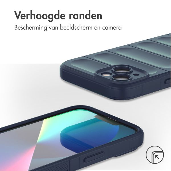 imoshion EasyGrip Backcover Apple iPhone 13 - Donkerblauw
