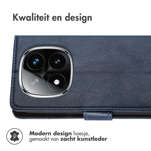 imoshion Luxe Bookcase Xiaomi Poco X7 - Donkerblauw