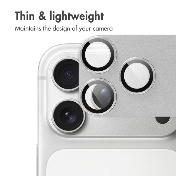 imoshion Camera Protector Glass 2-pack Apple iPhone 17 Pro Max - Silver