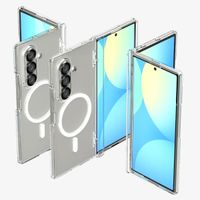 Spigen Ultra Hybrid Pro MagFit Backcover Samsung Galaxy Z Fold 7 - Clear / White