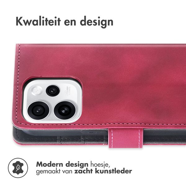 imoshion Bookcase met koord Oppo Reno 15F - Rood