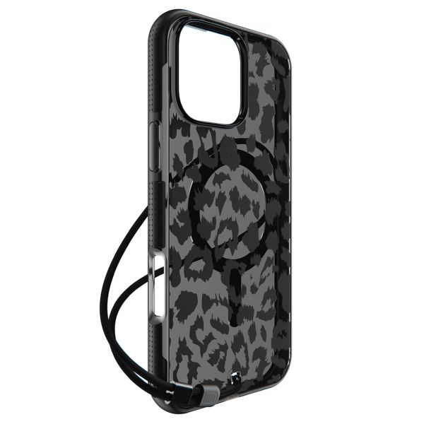 BodyGuardz Ace Pro MagSafe Backcover Apple iPhone 16 Pro Max - Black / Leopard