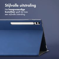 Accezz Classic Tablet Case Samsung Galaxy Tab S10 Plus / Tab S9 FE Plus / Tab S9 Plus - Donkerblauw