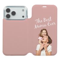 Ontwerp je eigen Compact gel bookcase hoes Apple iPhone 17 Pro Max - Wit