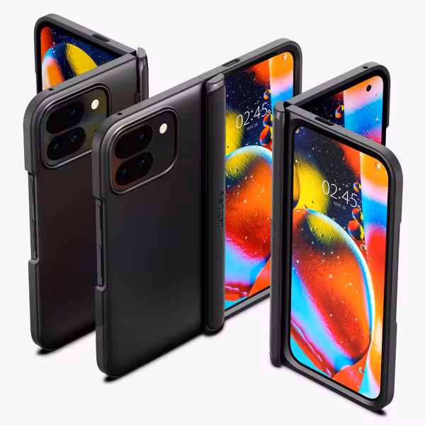 Spigen Slim Armor Pro Backcover Google Pixel 9 Pro Fold - Transparant