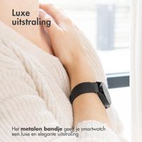 imoshion Milanees magnetisch bandje Fitbit Inspire - Maat S - Zwart