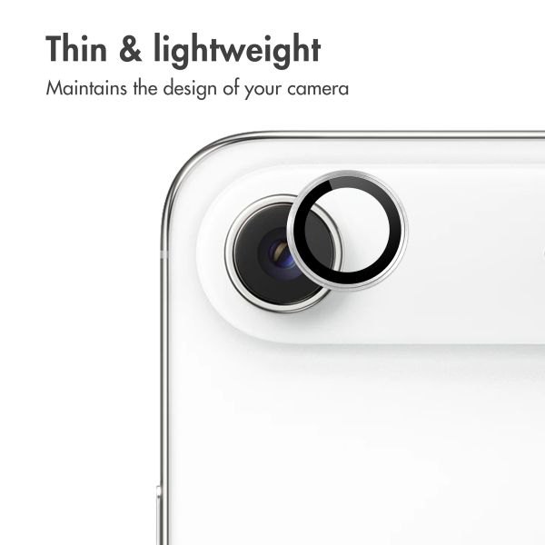 imoshion Camera Protector Glass 2-pack Apple iPhone Air - Silver