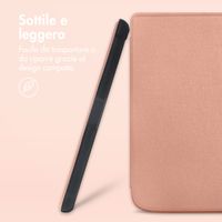 imoshion Slim Soft Case Bookcase Kobo Clara 2E / Tolino Shine 4 - Rosé Goud